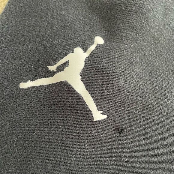 Nike Jordan Sport DNA Fleece Jogger Sweat Pants Jumpman Logo Black S - Picture 4 of 9